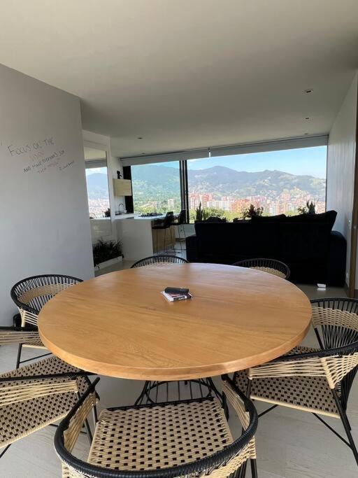 Apartamento De Lujo Con La Mejor Vista De Medellin Lejlighed Eksteriør billede