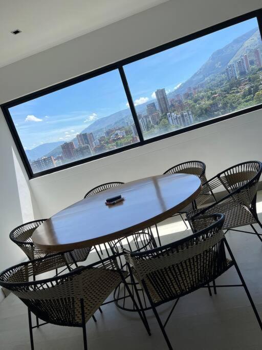 Apartamento De Lujo Con La Mejor Vista De Medellin Lejlighed Eksteriør billede