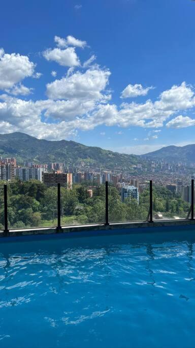 Apartamento De Lujo Con La Mejor Vista De Medellin Lejlighed Eksteriør billede