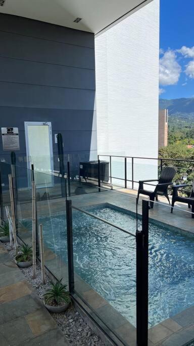 Apartamento De Lujo Con La Mejor Vista De Medellin Lejlighed Eksteriør billede