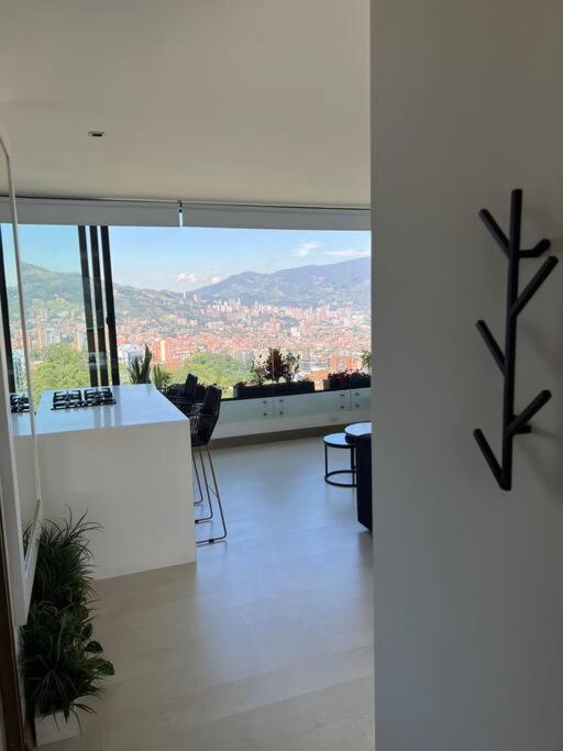 Apartamento De Lujo Con La Mejor Vista De Medellin Lejlighed Eksteriør billede