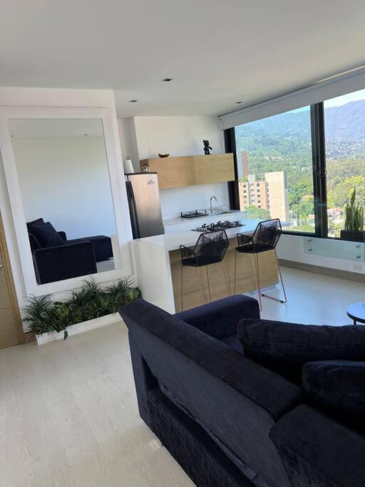 Apartamento De Lujo Con La Mejor Vista De Medellin Lejlighed Eksteriør billede